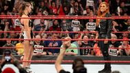 Ronda Rousey and Becky Lynch